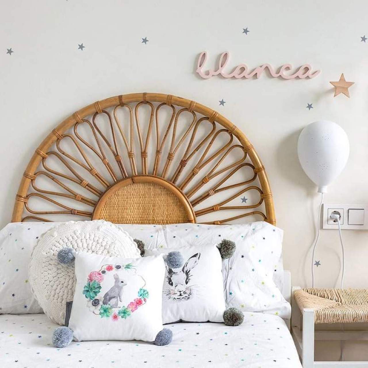 La tienda Nicolasito enmarca los sueños de los más pequeños con hermosos cabeceros infantiles de caña de bambú y mimbre