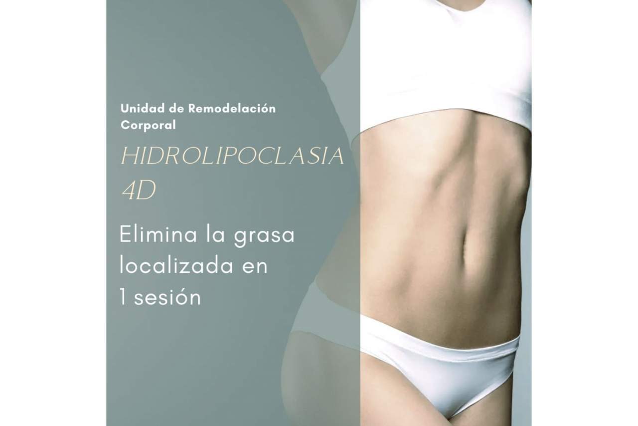 Hidrolipoclasia 4D antes y después: el tratamiento que permite eliminar grasa localizada en Barcelona por la Clínica Ciscar