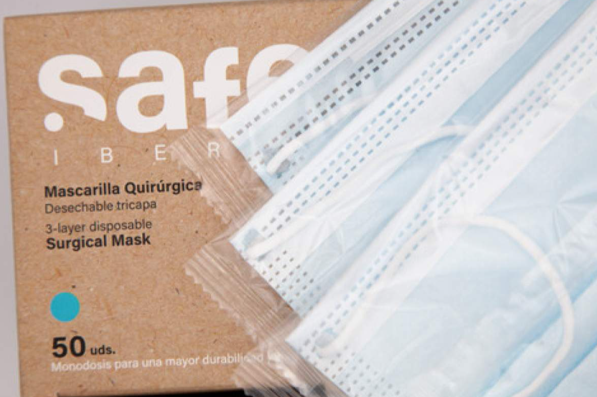 Mascarillas quirúrgicas de referencia hechas en España: Safe Iberia
