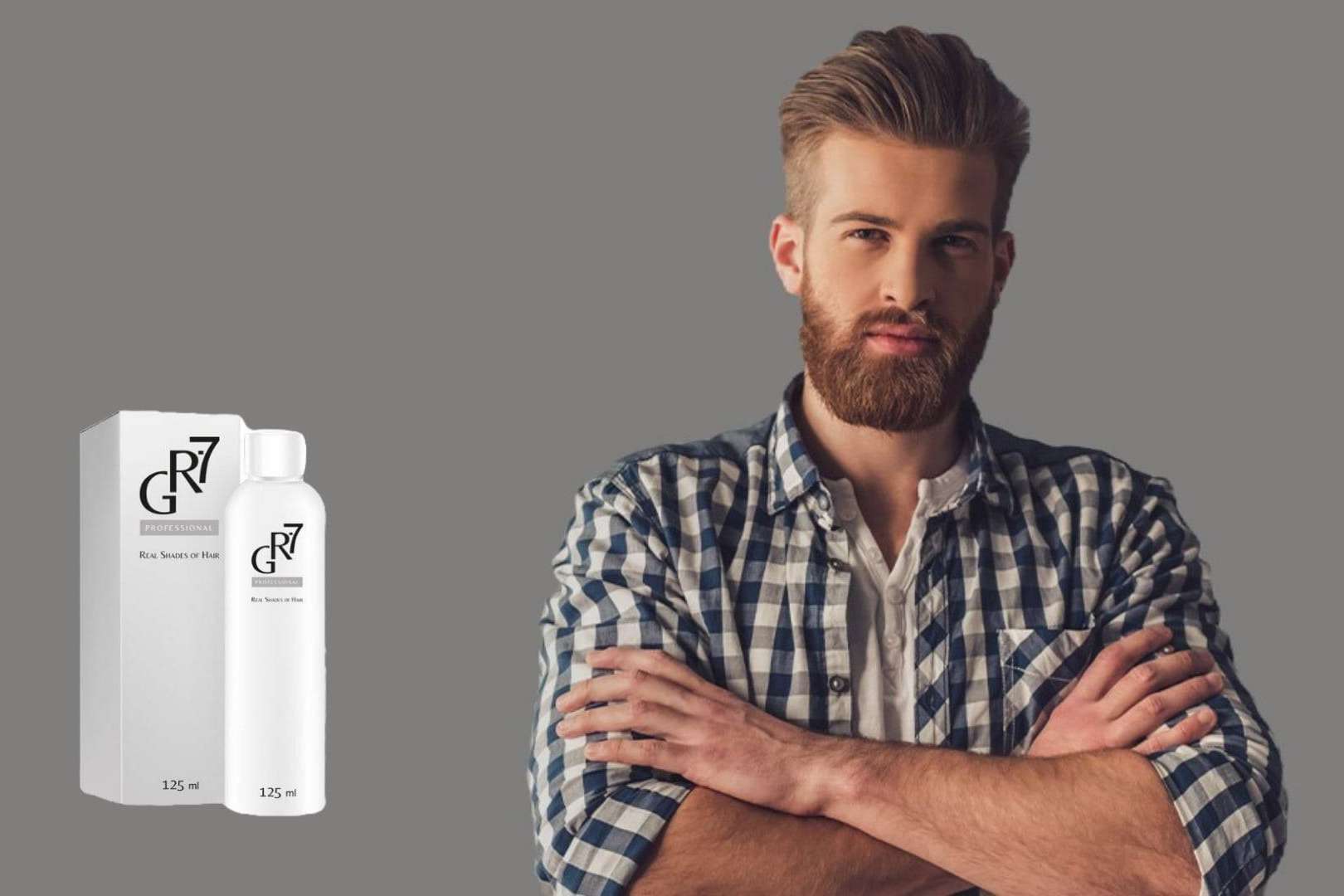 Cómo cubrir las canas gracias a GR-7, la loción que devuelve la coloración al cabello de forma natural