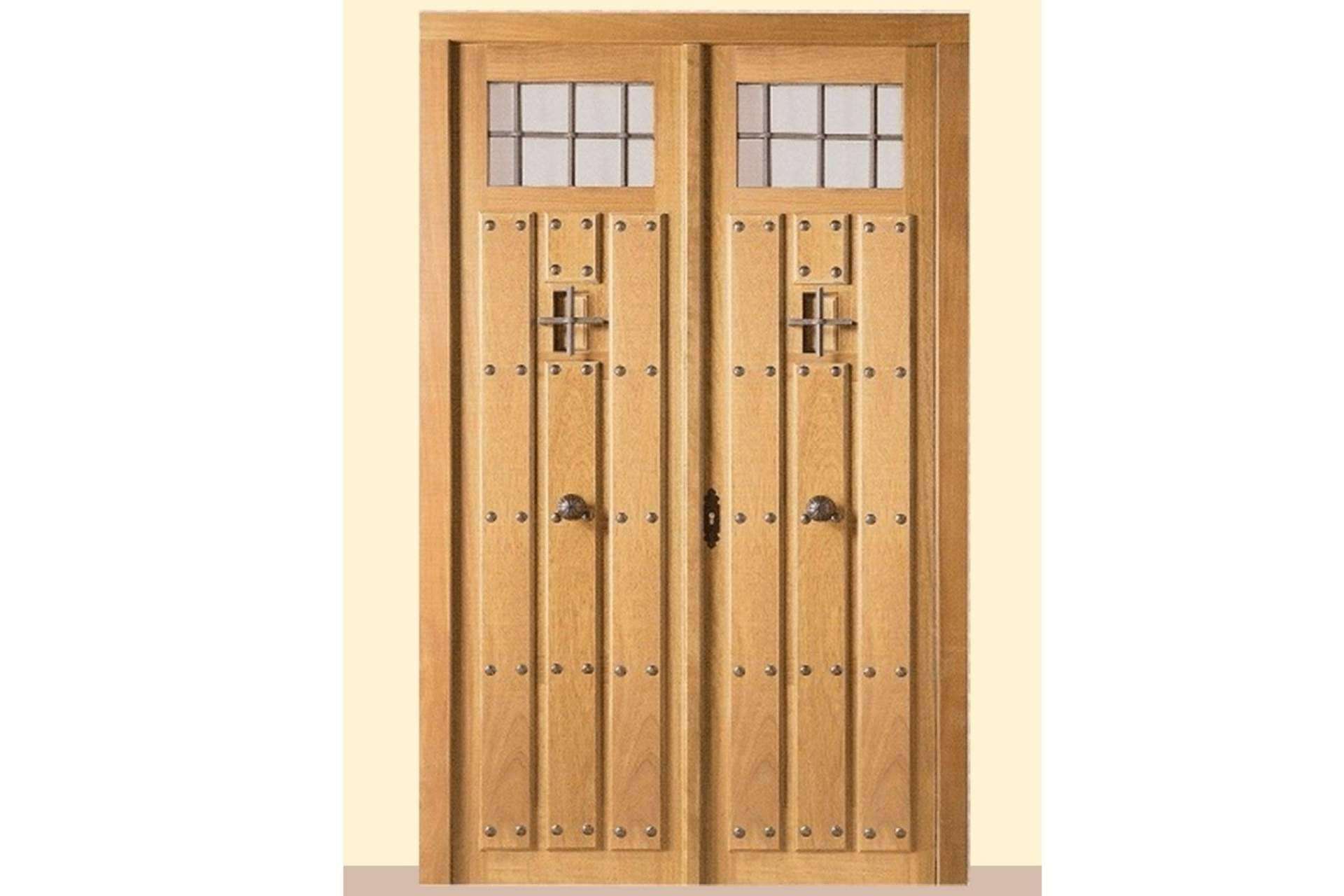 Losma Studio cuenta con la puerta rústica exterior perfecta para la decoración de cada finca