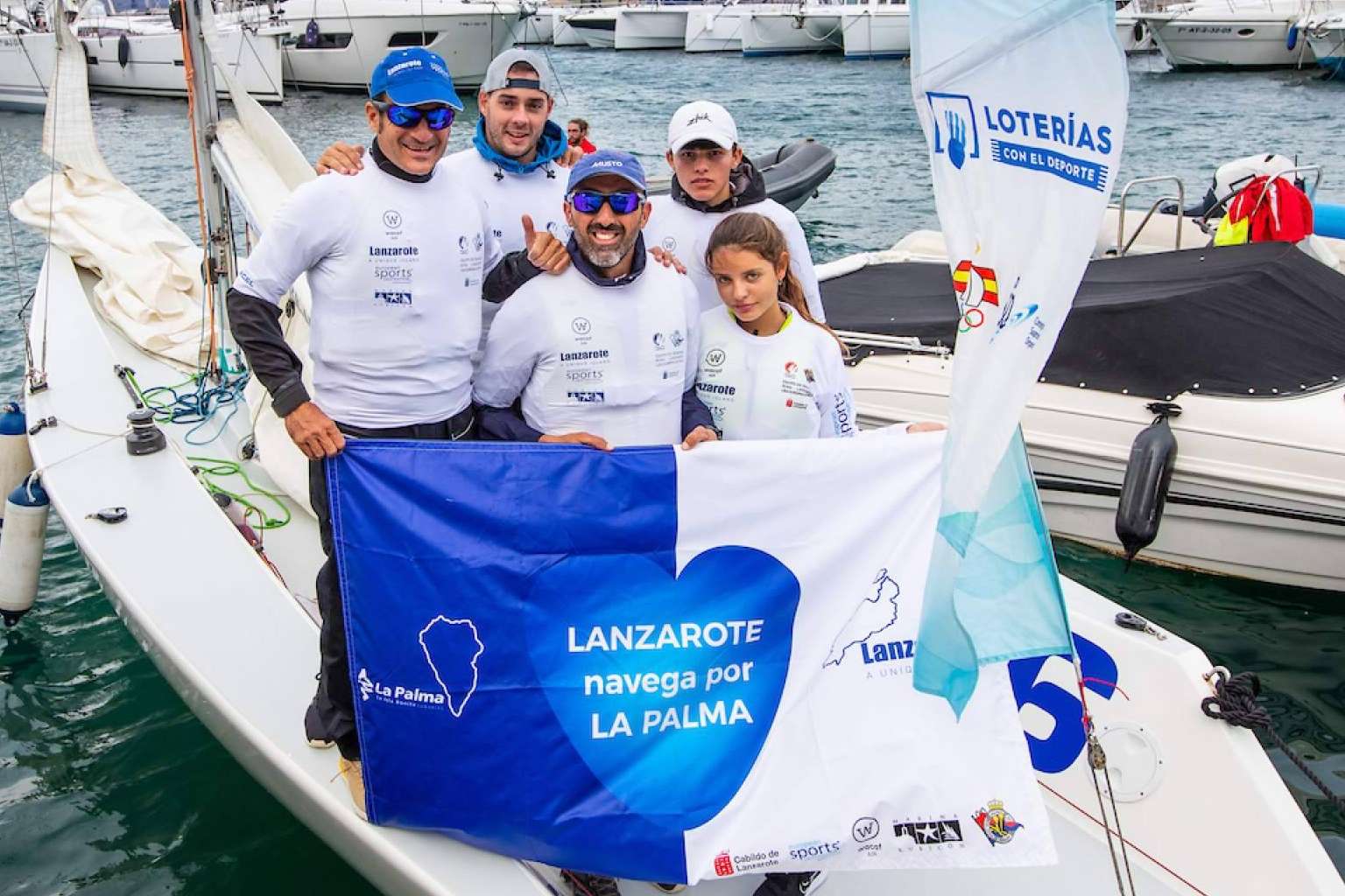 Lanzarote se proclama campeón en la Liga Española de Vela