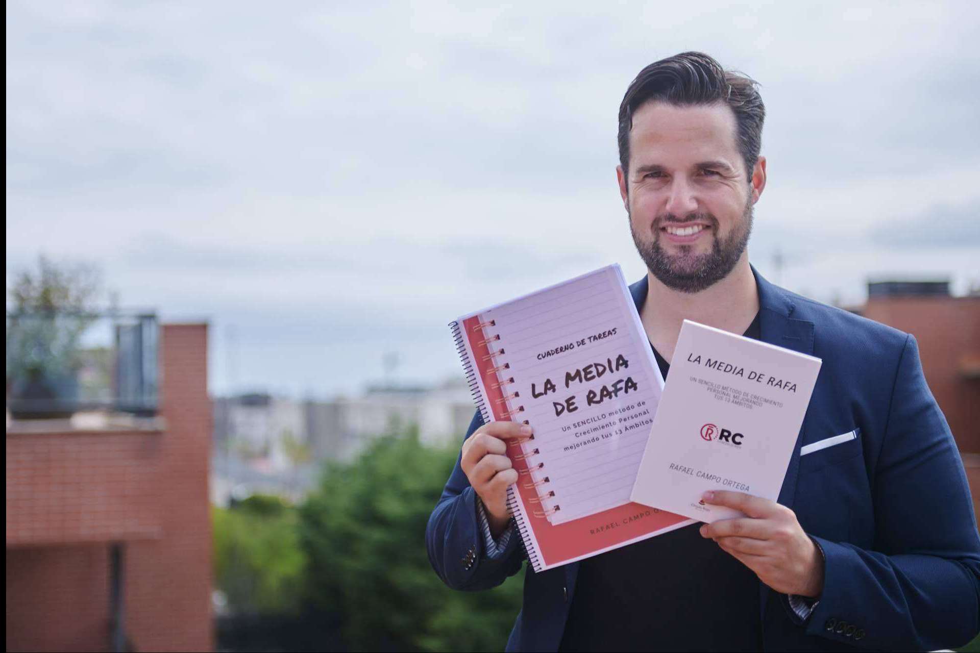 La Media de Rafa, el libro y cuaderno de tareas de Rafa Campo que ayudará a mejorar la vida cotidiana