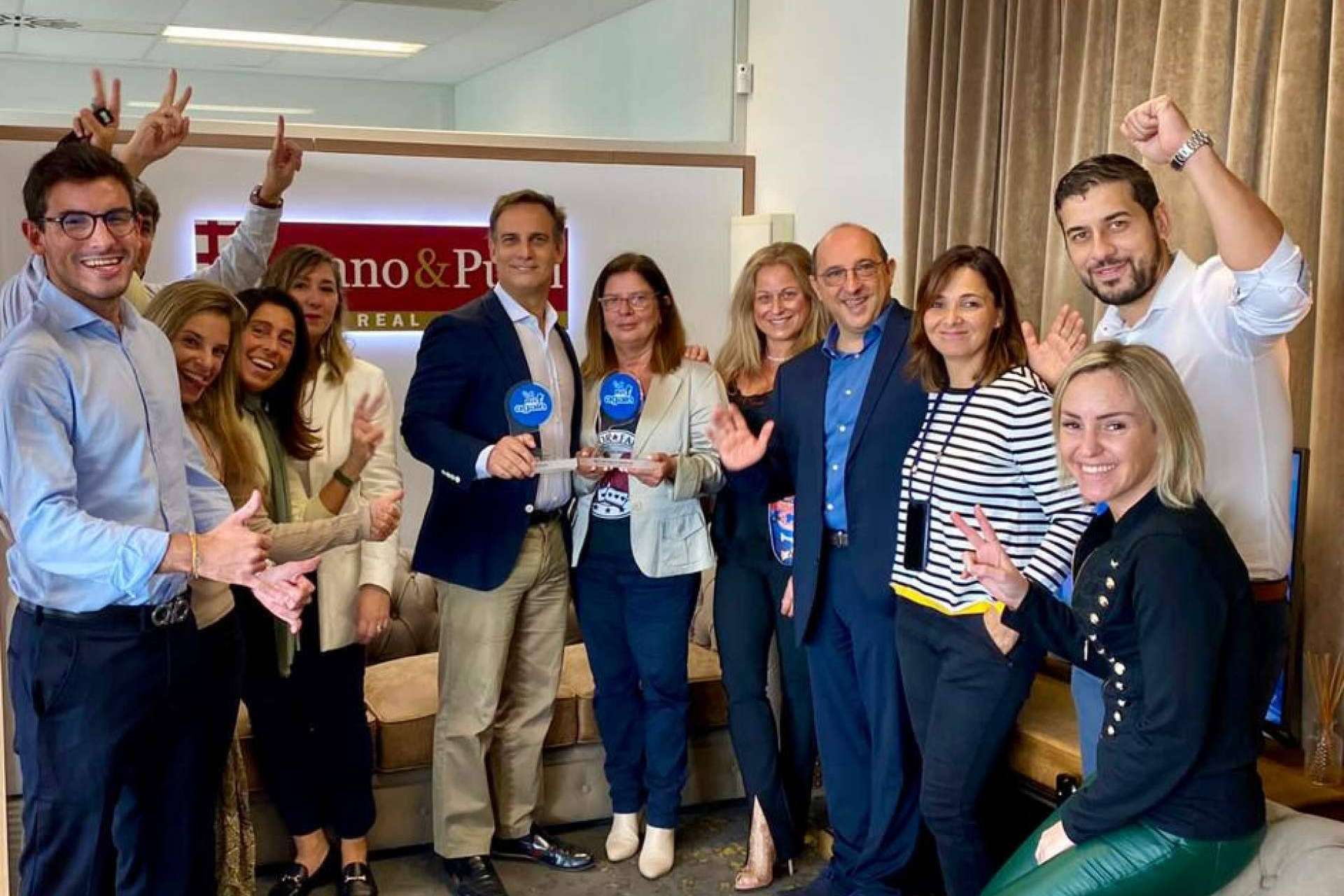 Fincas Cano & Pujol, de San Cugat, recibe el Premio Nacional Inmobiliario