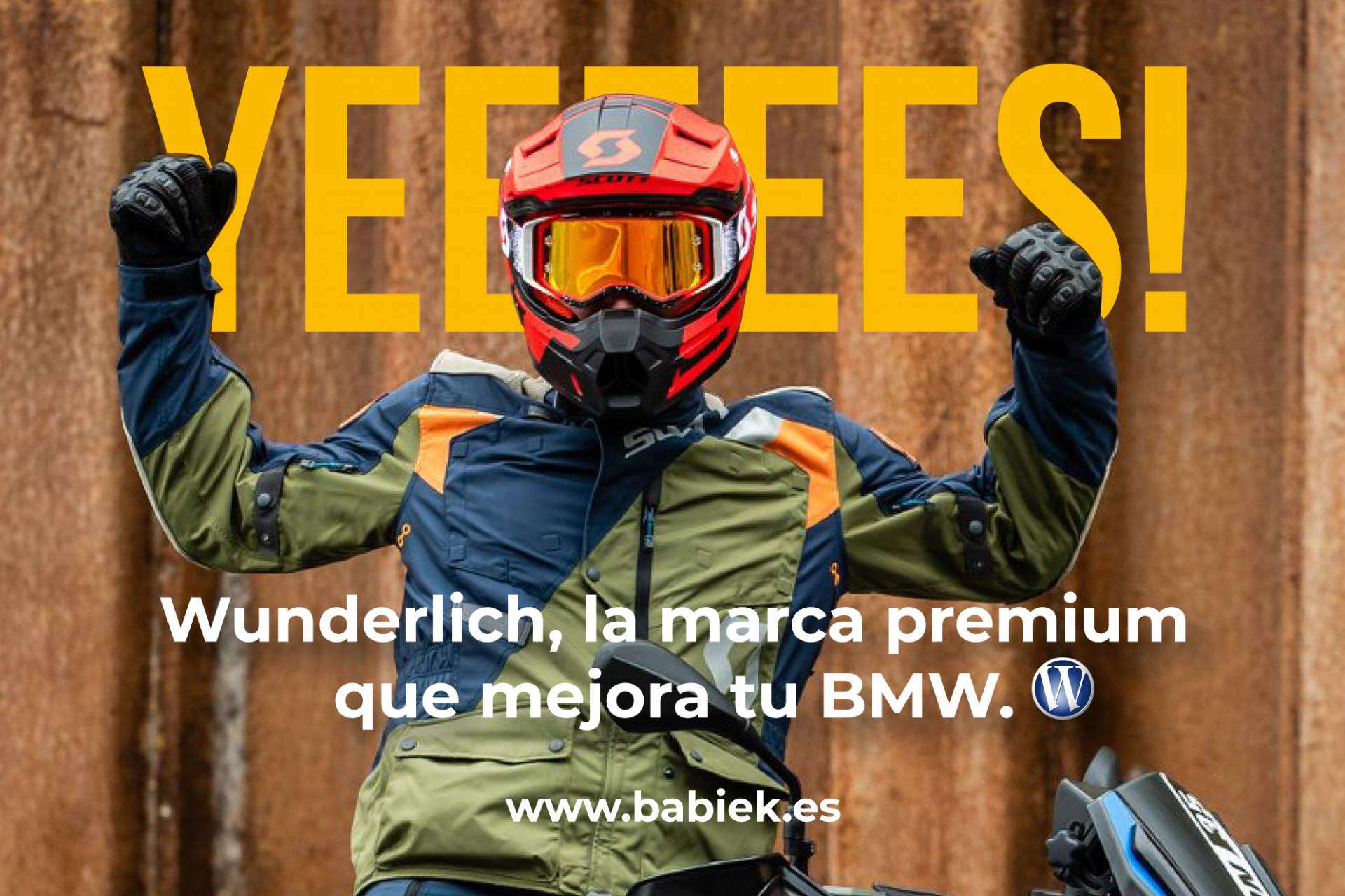 ¿Por qué Babiek Moto Adventure recomienda la firma Wunderlich para la moto?