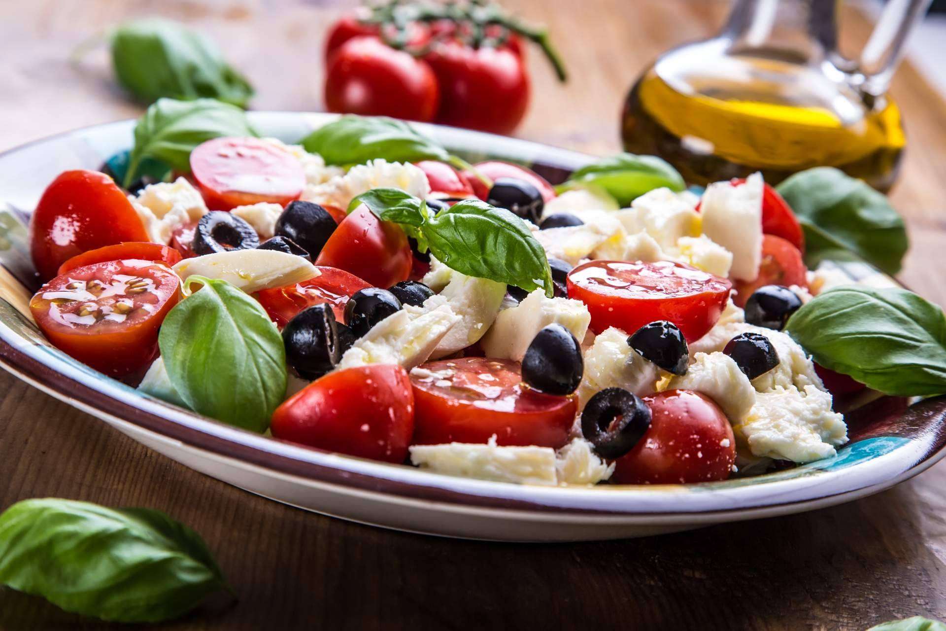 El menú de navidad italiano de Mozarella & Basilico