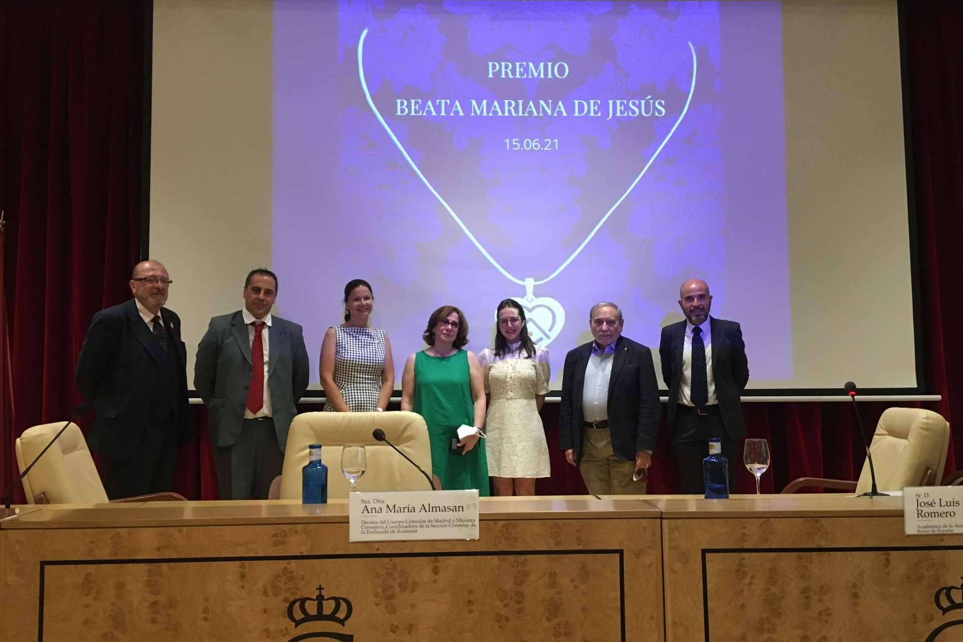 2021, un año marcado por la solidaridad en el sector de la joyería. Llega el Premio Beata Mariana de Jesús de Condé de Diamante.