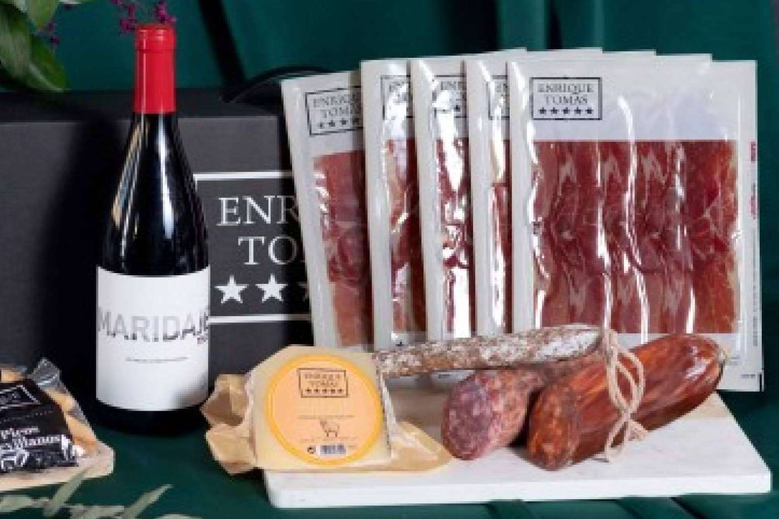 La cesta de Enrique Tomás de Navidad