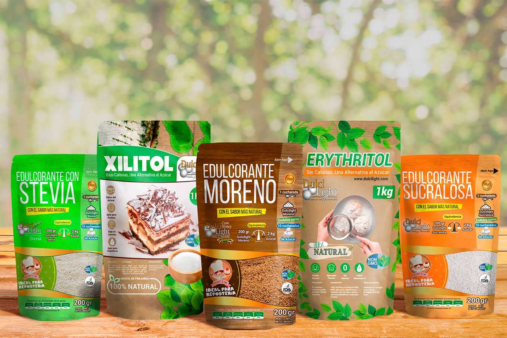Dulcilight, los Edulcorantes Zero de la empresa Edulcodiet SL con sabor natural