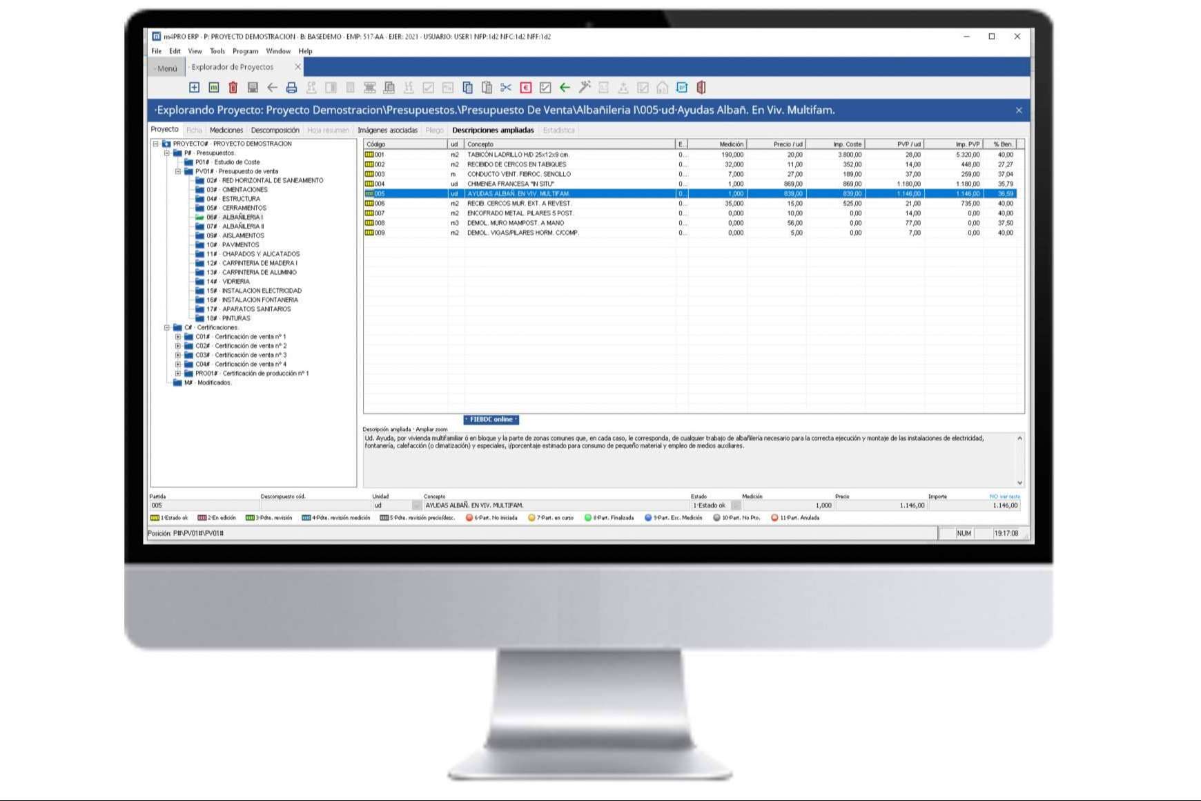 Los beneficios que ofrece el software m4PRO ERP a las empresas de construcción