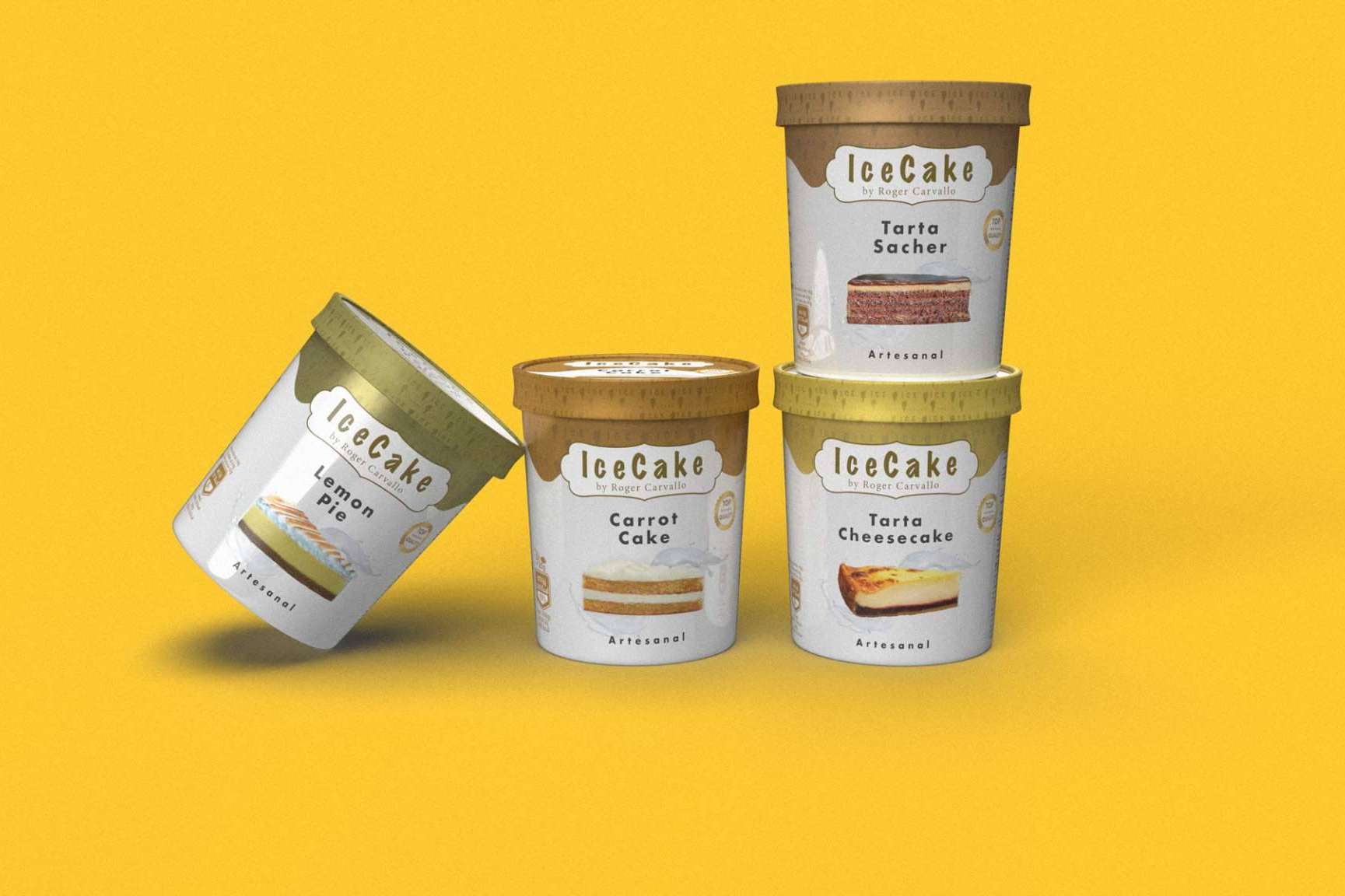 IceCake, tarrinas de helados inspirados en tartas para un verano refrescante