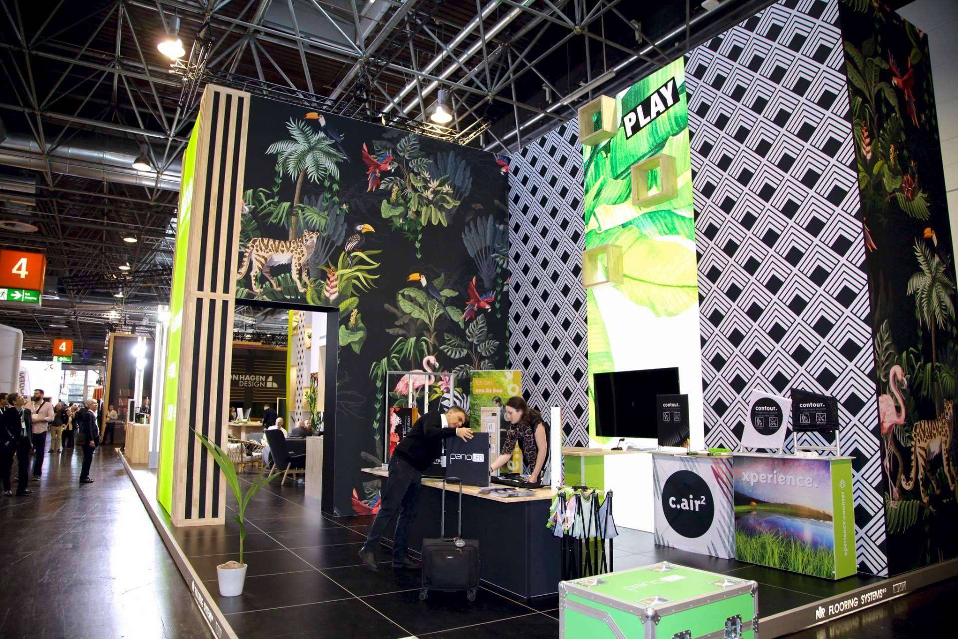 Olika Stands ofrece los paneles LED que permiten crear vídeo wall modulares en el stand