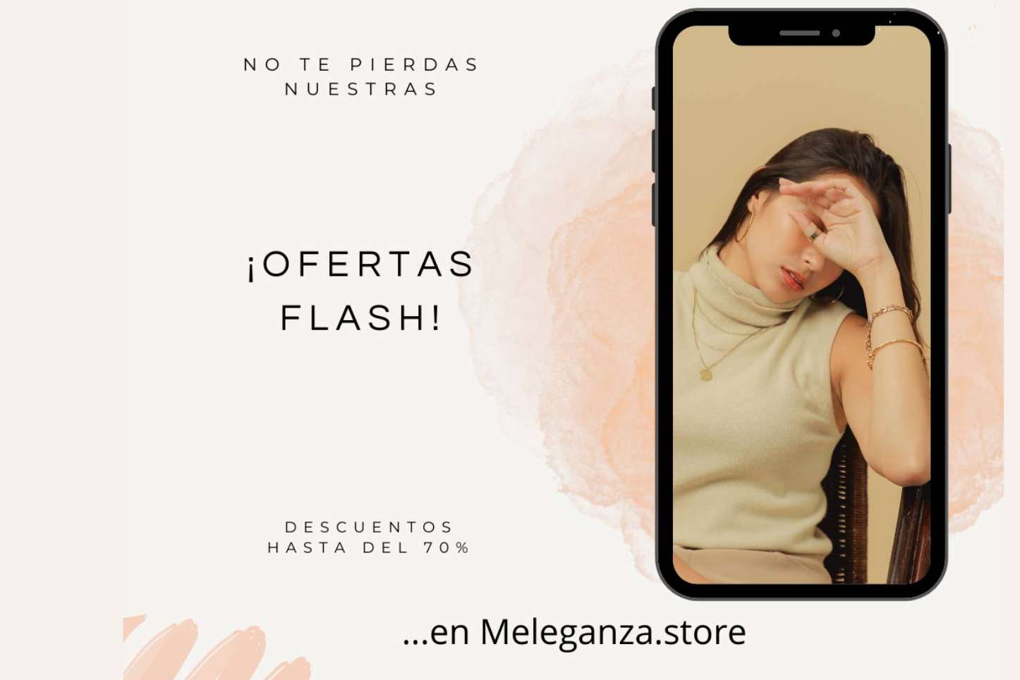 Ofertas flash en ropa y accesorios de moda de primeras marcas de la mano de Meleganza