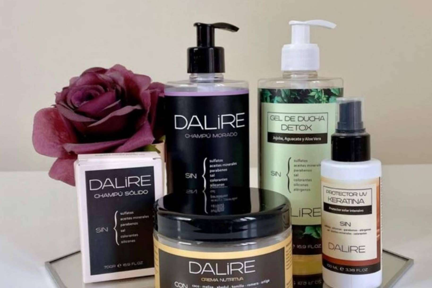 Uno de los mejores champús naturales con Dalire