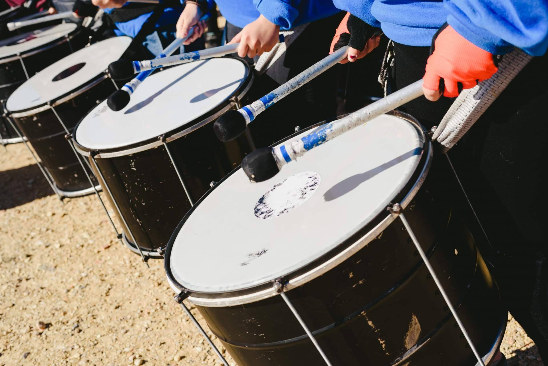 La batucada cada vez se practica más y está de moda entre los más jóvenes, por Percuforum