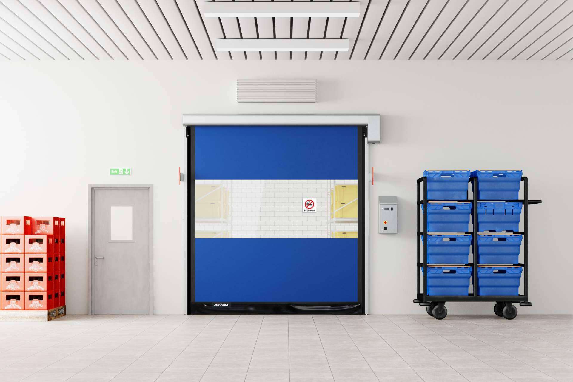 Nueva puerta rápida ASSA ABLOY para el sector de la industria alimentaria