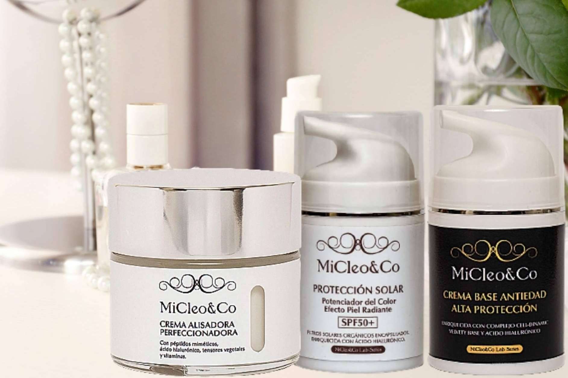 Transformar la piel en casa es posible con la alta cosmética de las rutinas faciales de MiCleo&Co