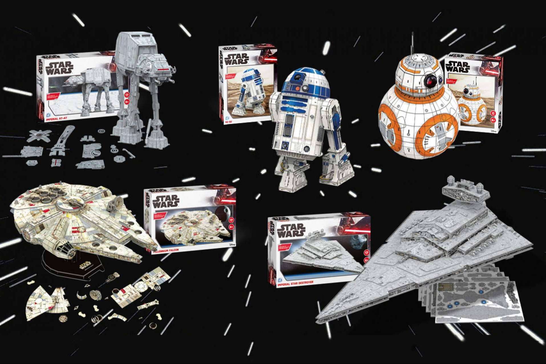 La compañía juguetera que comercializa impactantes puzzles 3D de Star Wars, WorldBrands