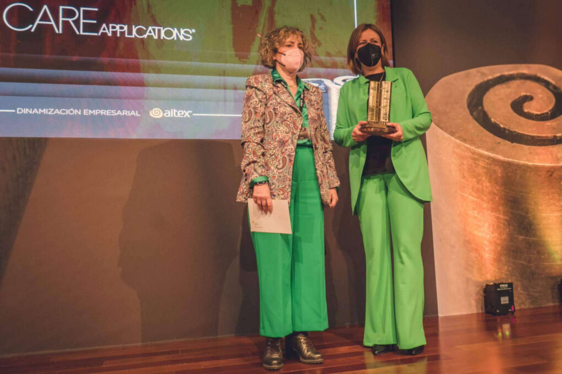 La cuarta edición de los Premios Empresariales AITEX premia a Care Applications con el Premio AITEX a la Sostenibilidad