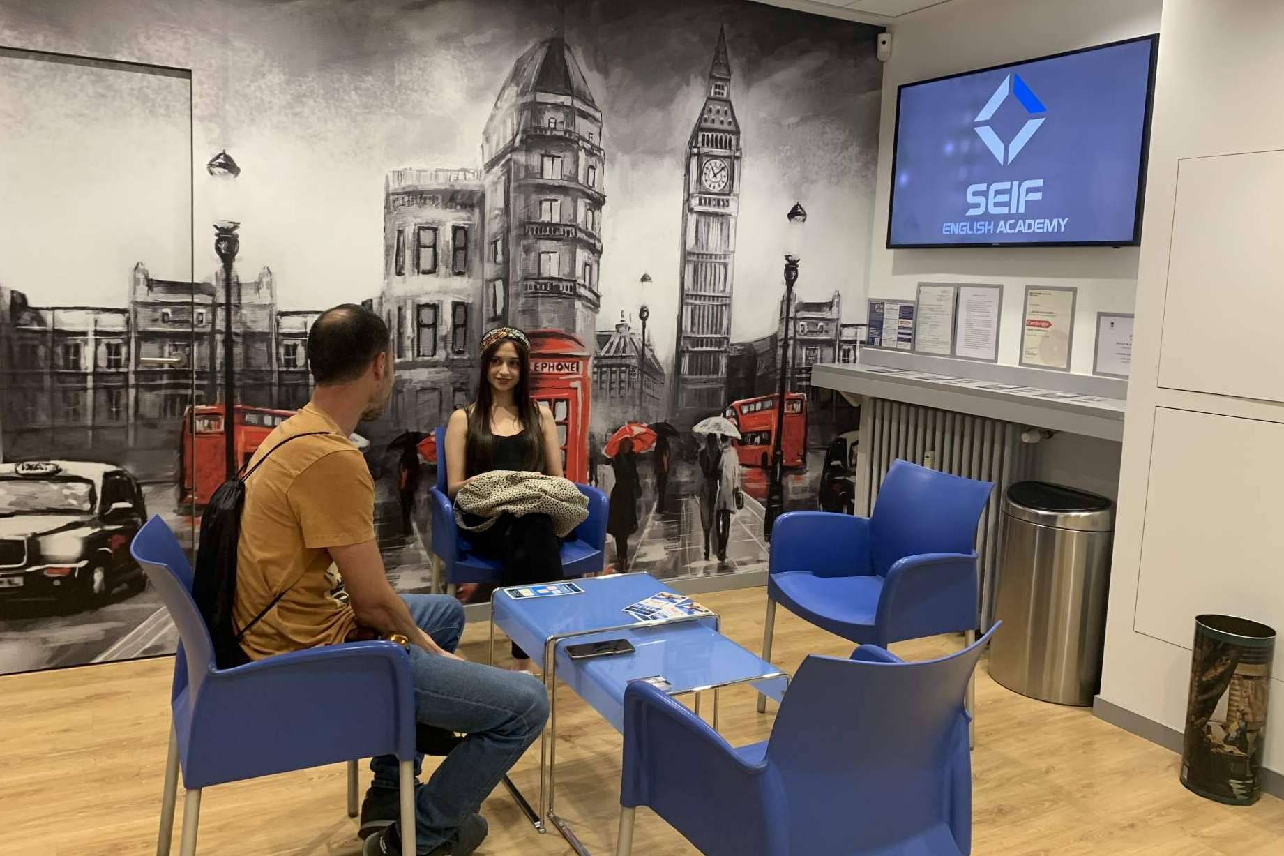 Clases presenciales de inglés para todos los niveles impartidas por Seif English Academy