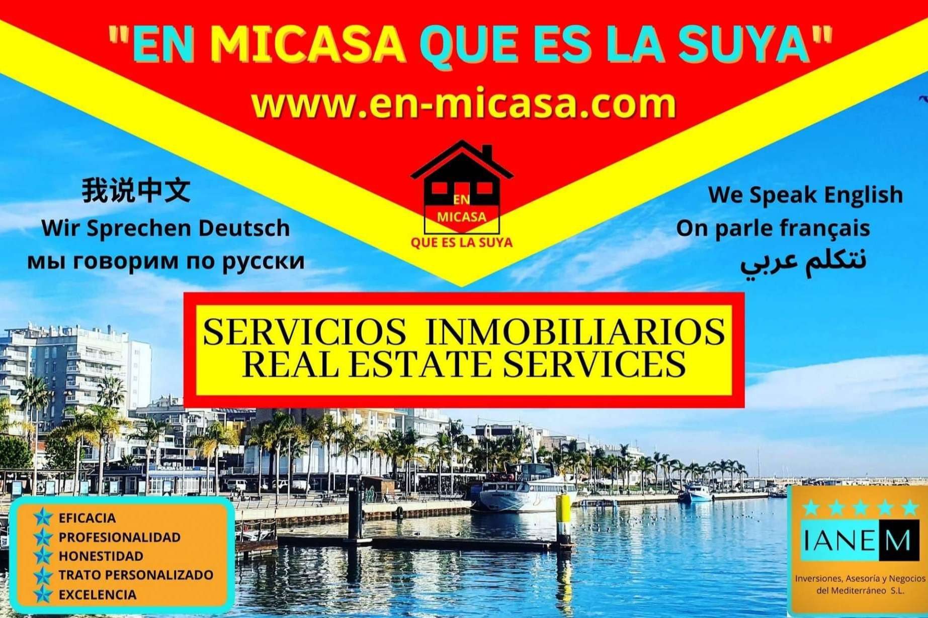 En MICASA que es la suya ofrece servicios inmobiliarios integrales