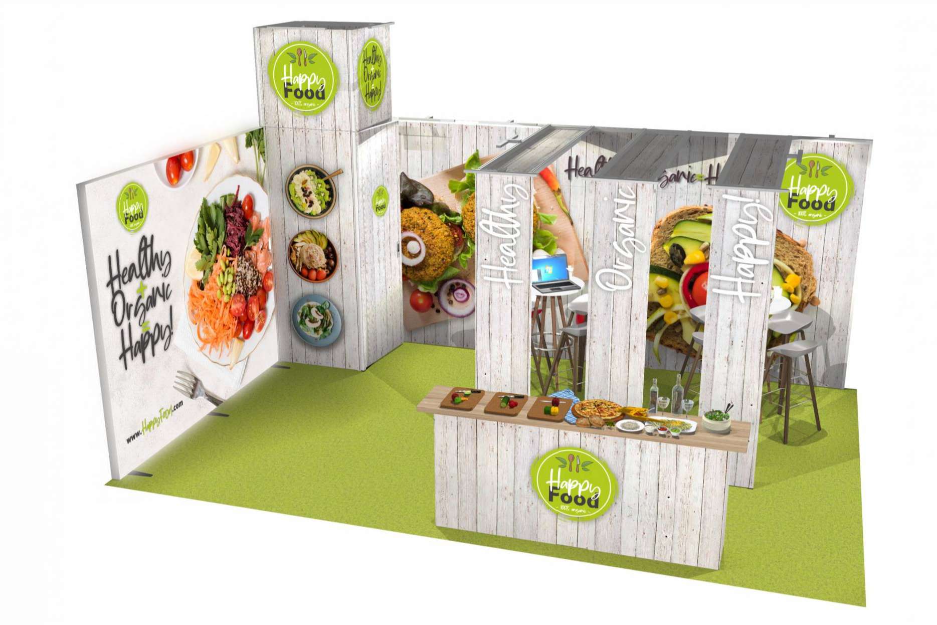 Stand smart para ferias y eventos, por Olika Stands