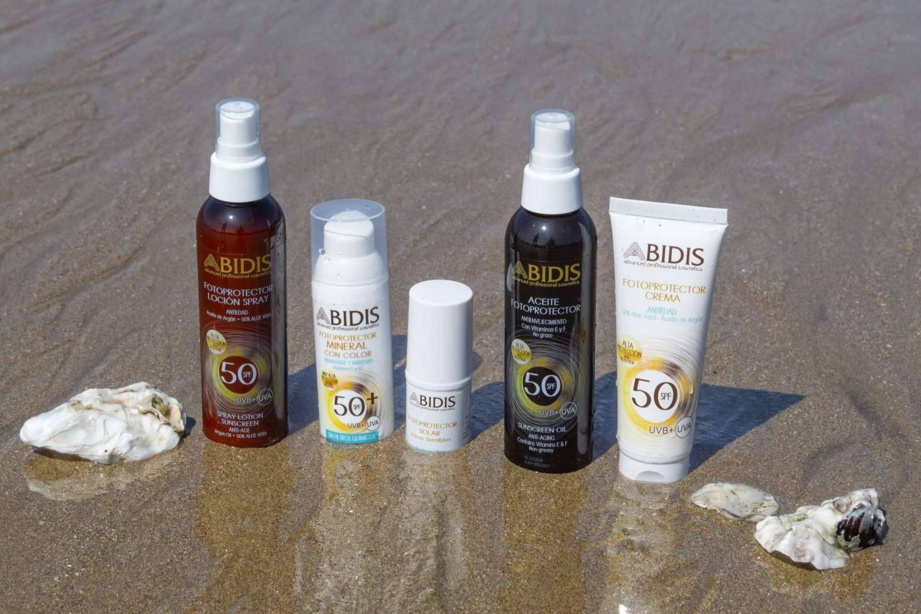 ABIDIS ofrece cremas solares con aloe vera para cuidar la piel en verano