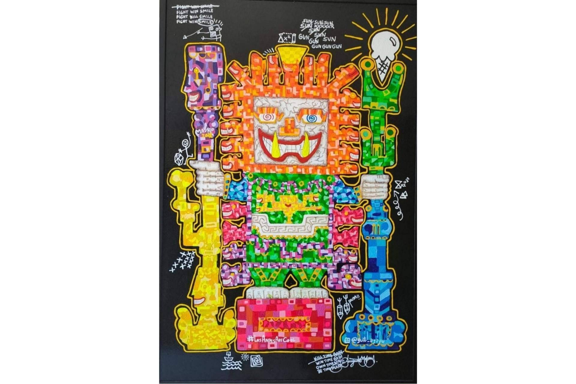 Guto Ajayu, el arte moderno desde sus raíces natales