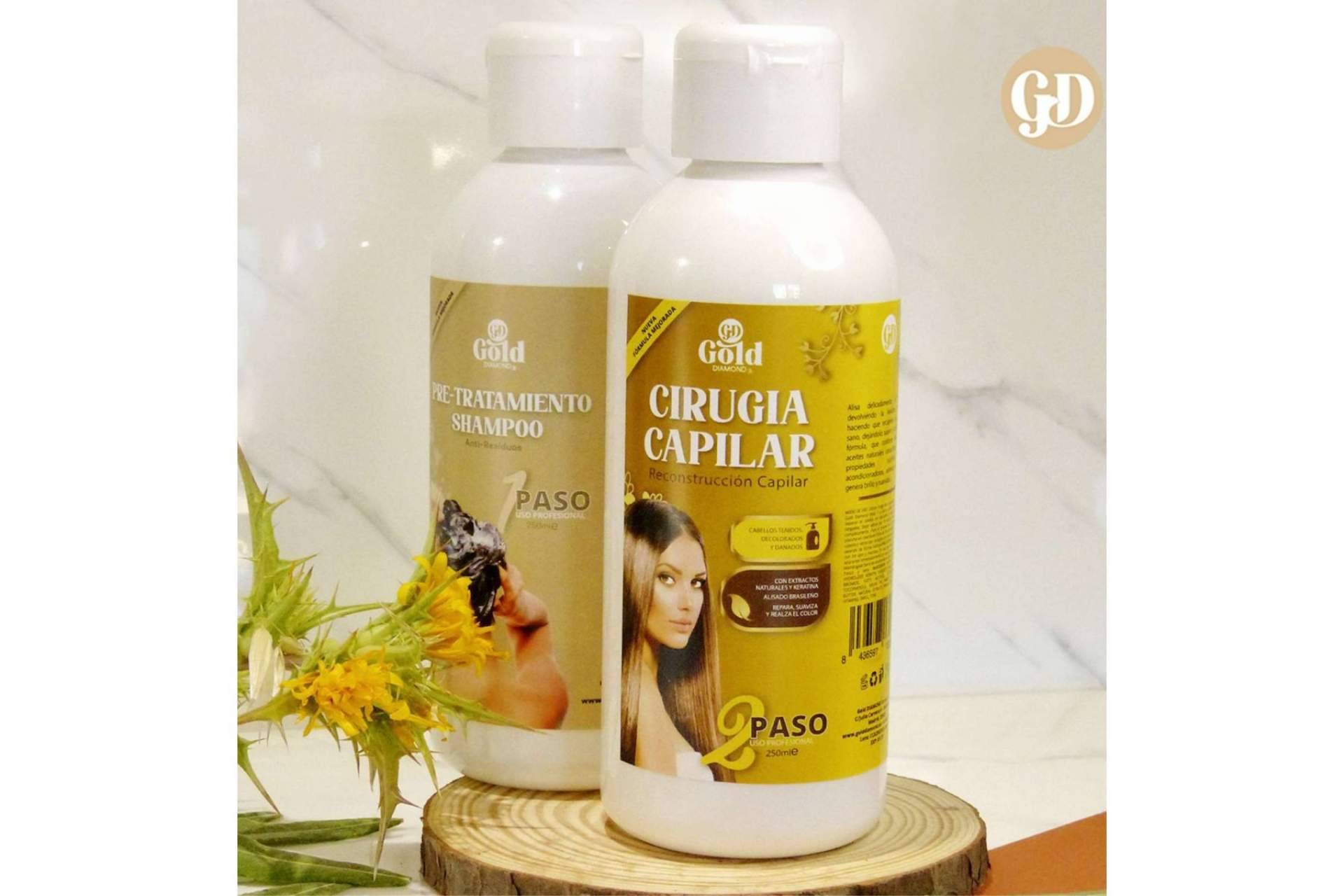Gold DIAMOND ofrece un kit de cirugía capilar para un cabello con aspecto sano, suave y brillante