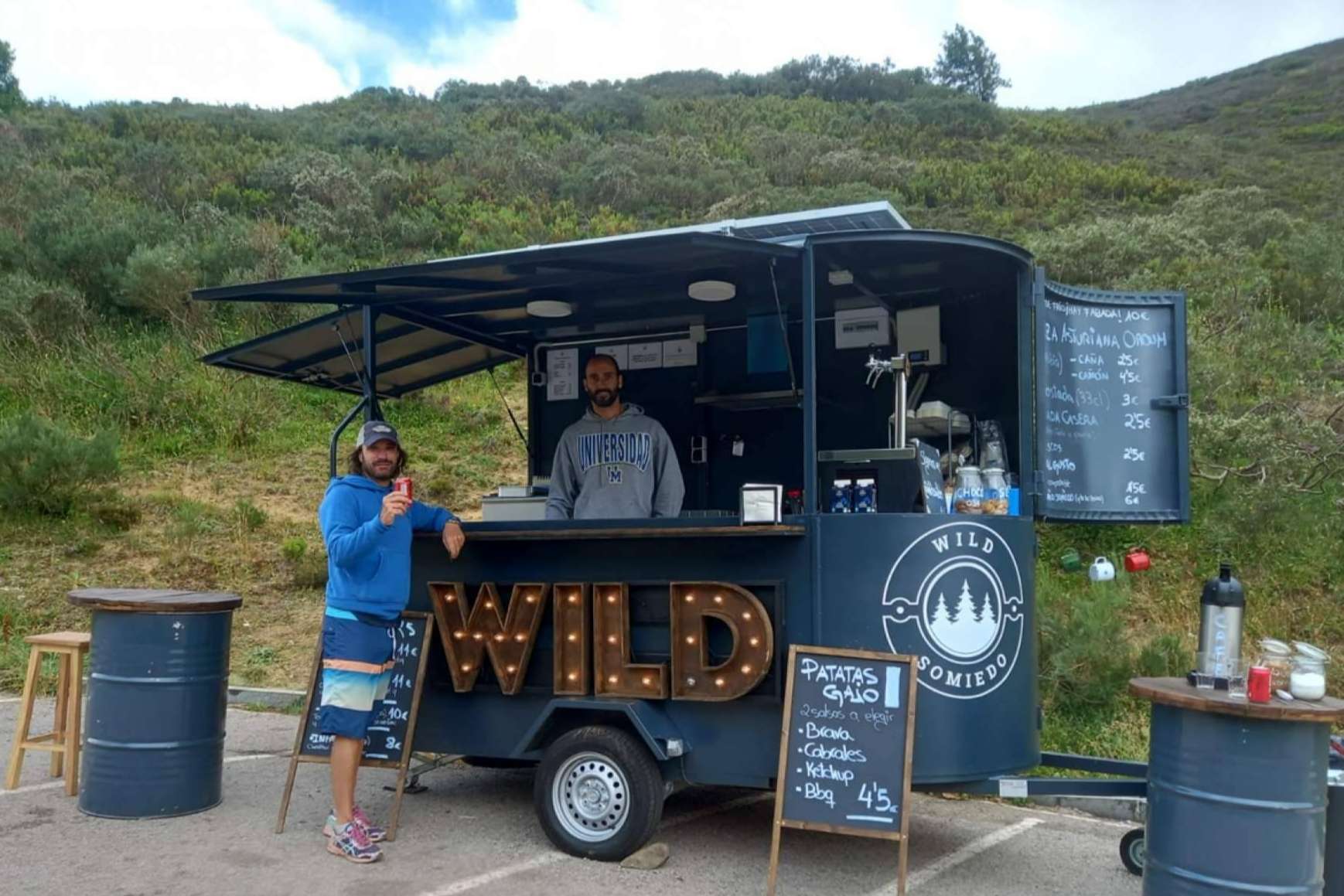 Los food trucks son ideales para el verano