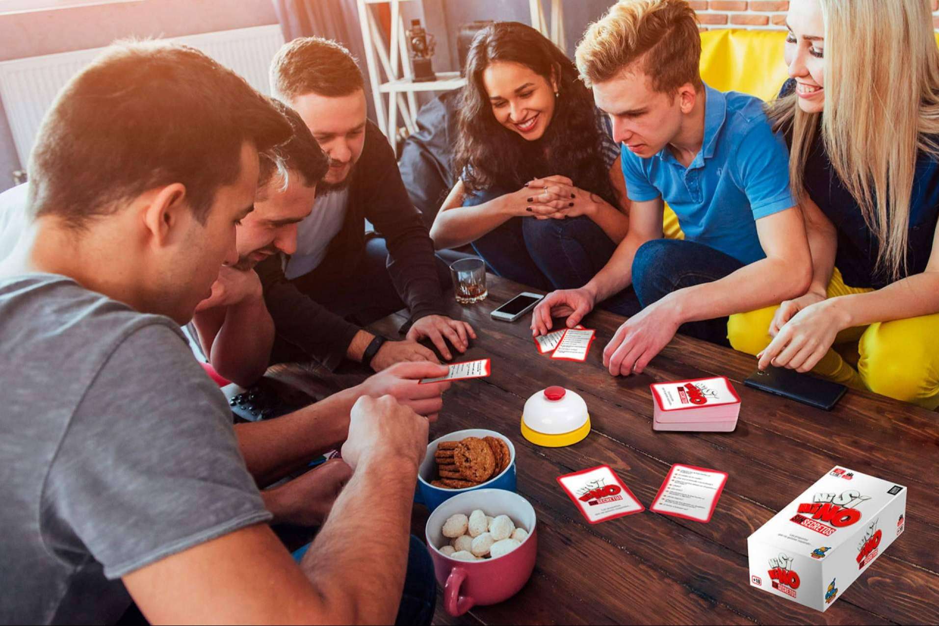 ¿En qué consiste el party game para jóvenes adultos?