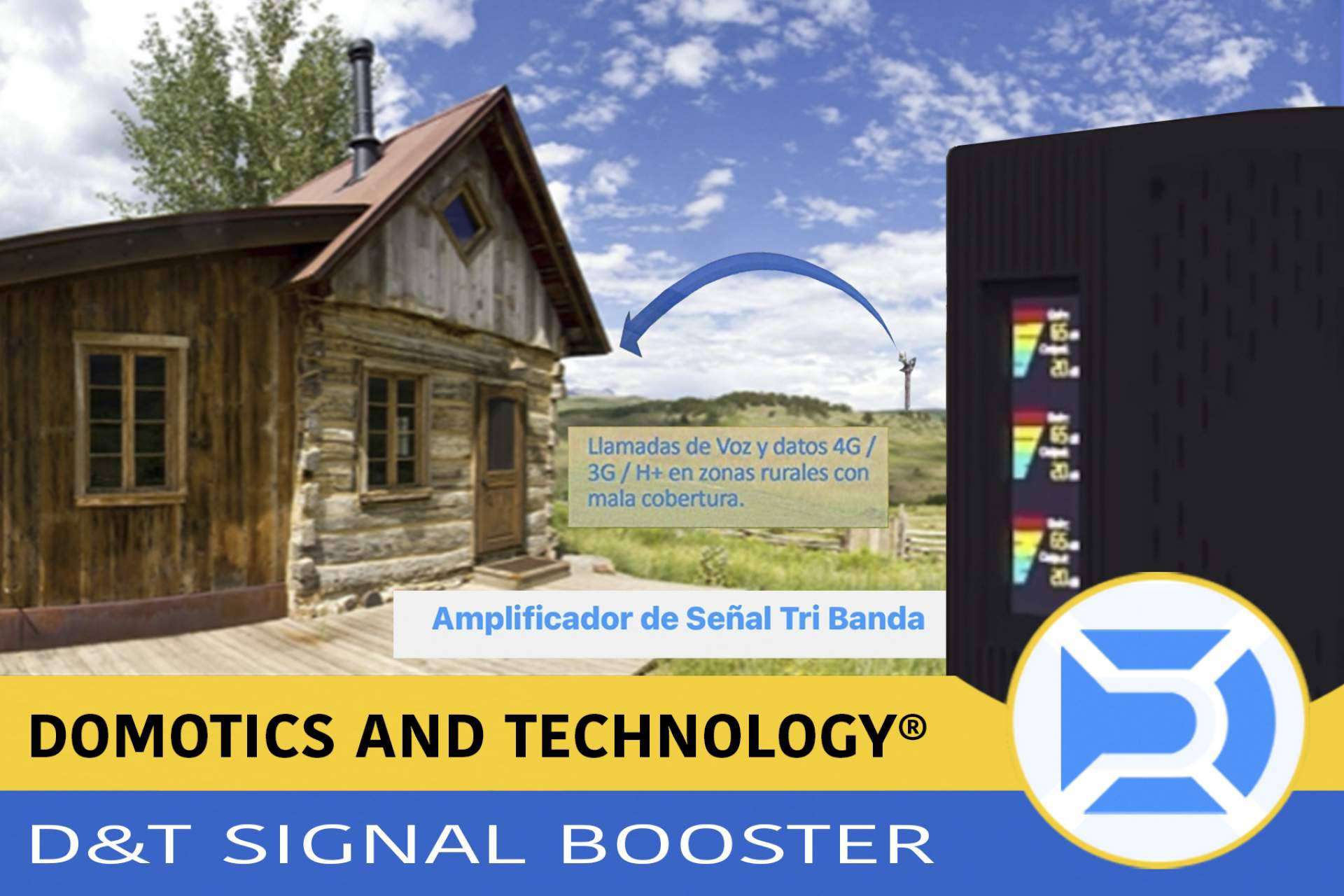 La importancia de instalar el D&T signal booster en segundas residencias, oficinas, comercios y masías