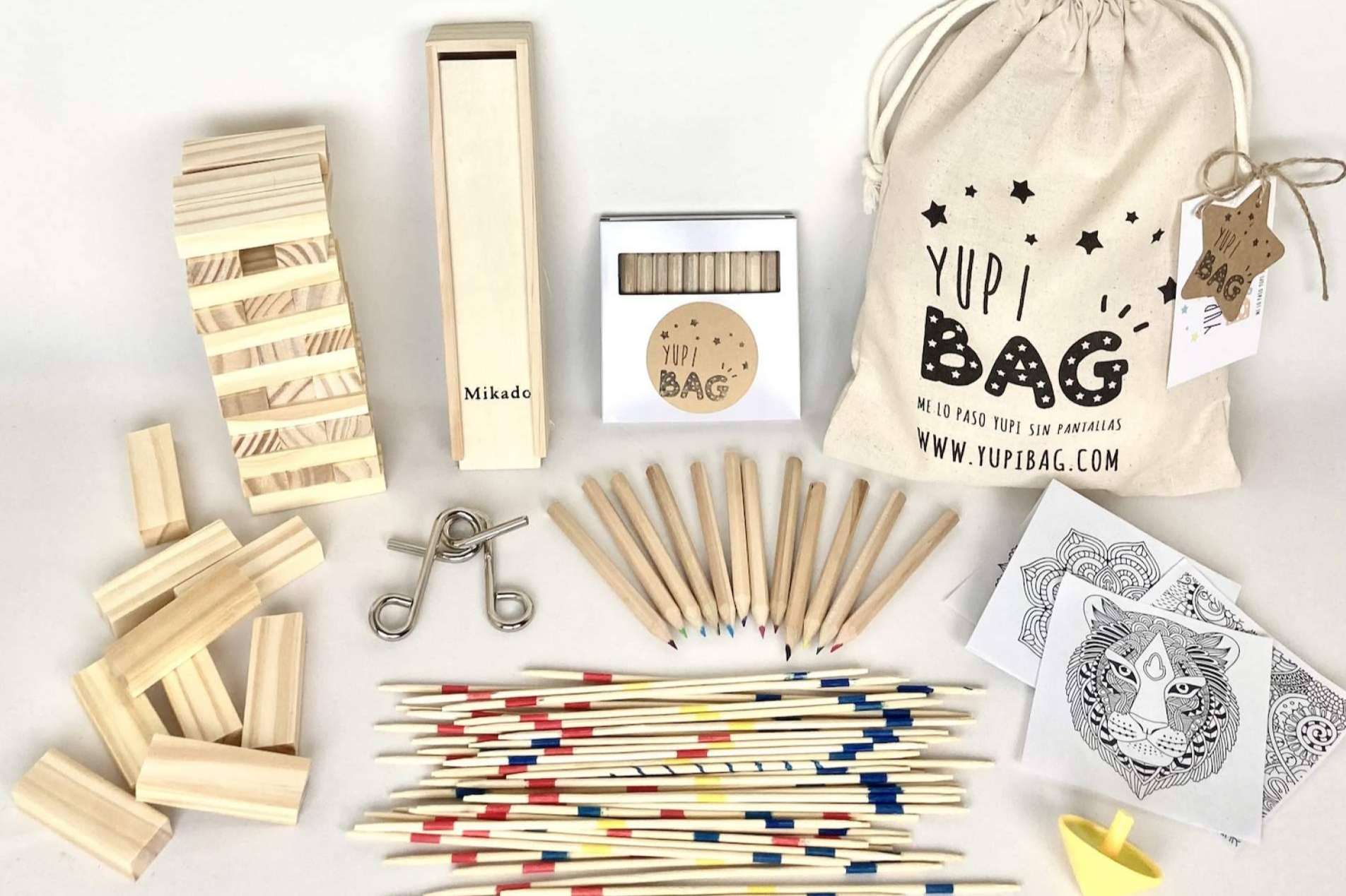 Juguetes educativos para todas las edades, con YupiBag