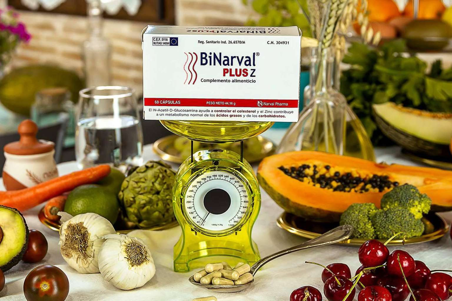 BiNarval Plus Z, ideal para mantener una dieta sana